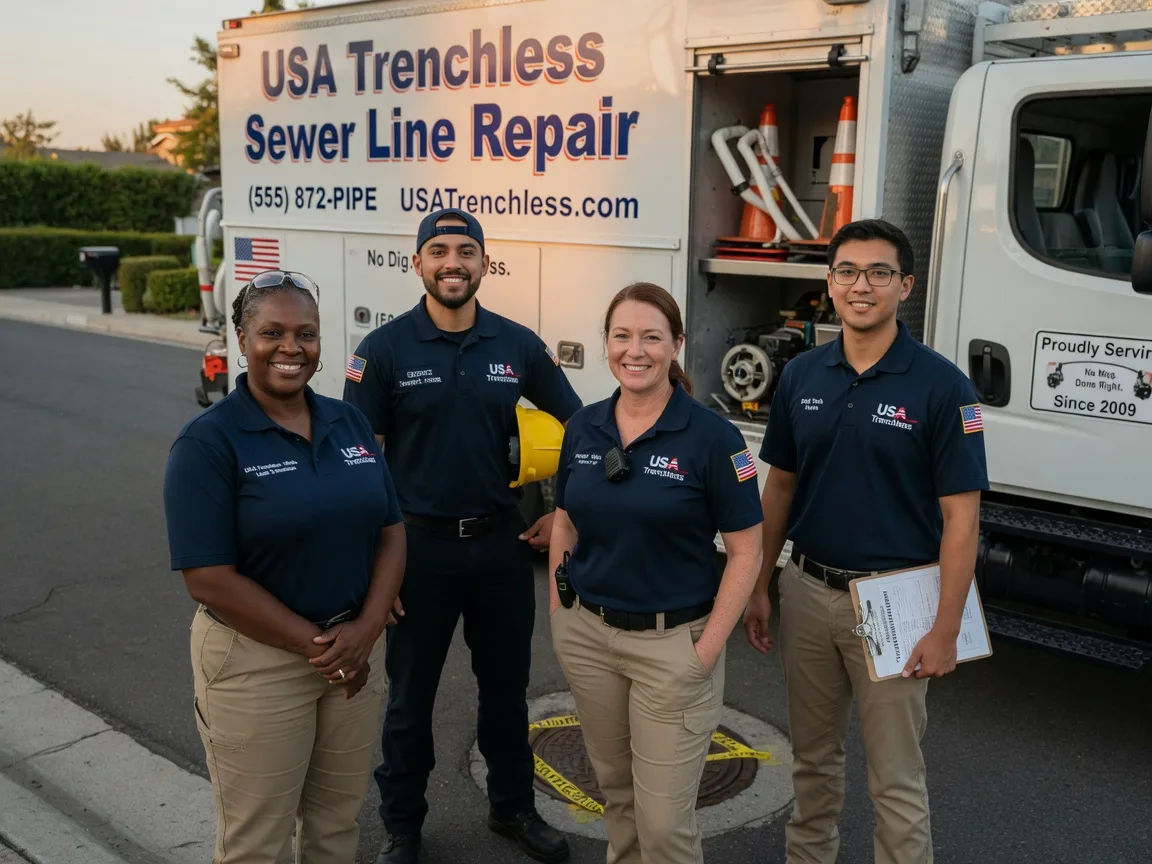 Sewer Line Repair company in Jamestown, LA
